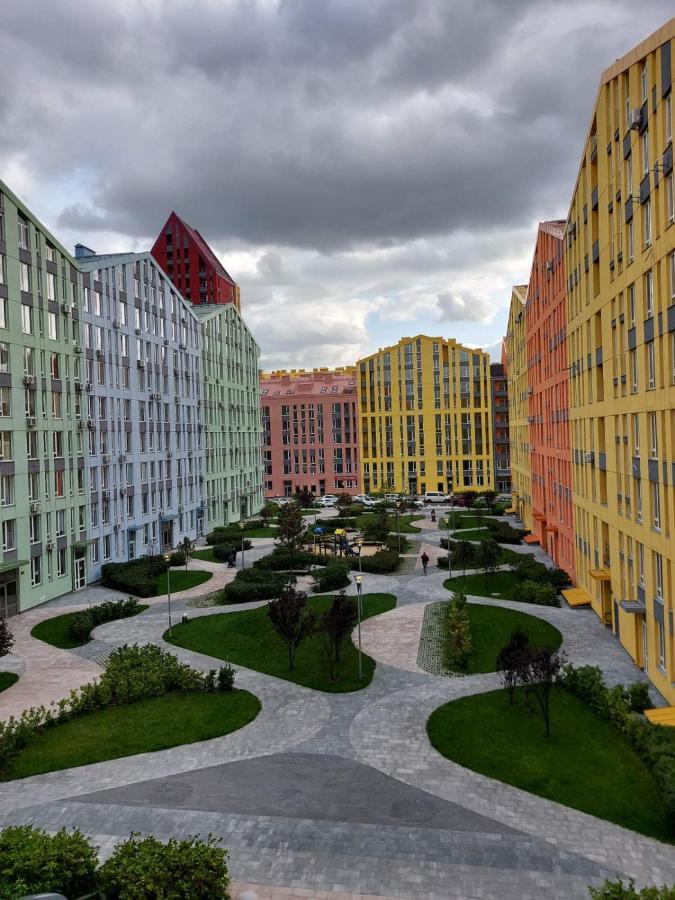 Апартаменти Комфорт Таун Kiev Dış mekan fotoğraf
